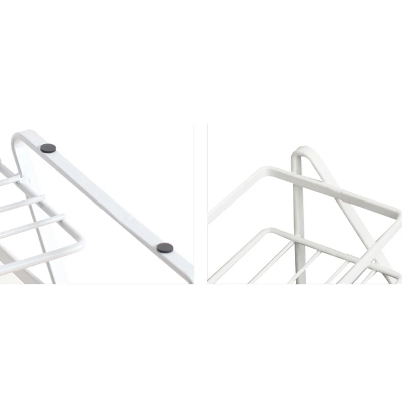 2 уровня столешницы специй шаг полка для Кухня кладовая Ванная комната кабинет записная книжка металл