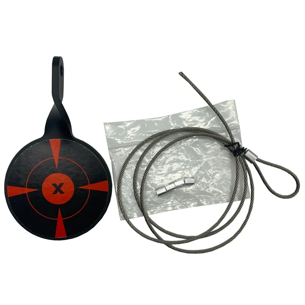 

Портативная табличка для мишени с 10xTarget Бумажная Мишень Bullseye, наружная Целевая табличка для пейнтбола, тренировочные аксессуары для охоты и...