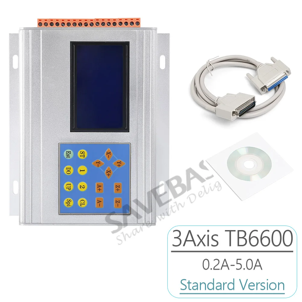 SAVEBASE ЧПУ Маршрутизатор Lathe 3Axis TB6600HG Драйвер Шагового Мотора Коробка Комплект 5A|box