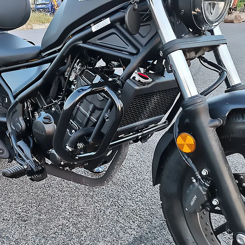 

For Honda Rebel CMX 500 300 CMX500 CM500 2017 2018 2019 2020 2021 Motorcycle Engine Guard Bumper Crash Bar Body Frame Protector