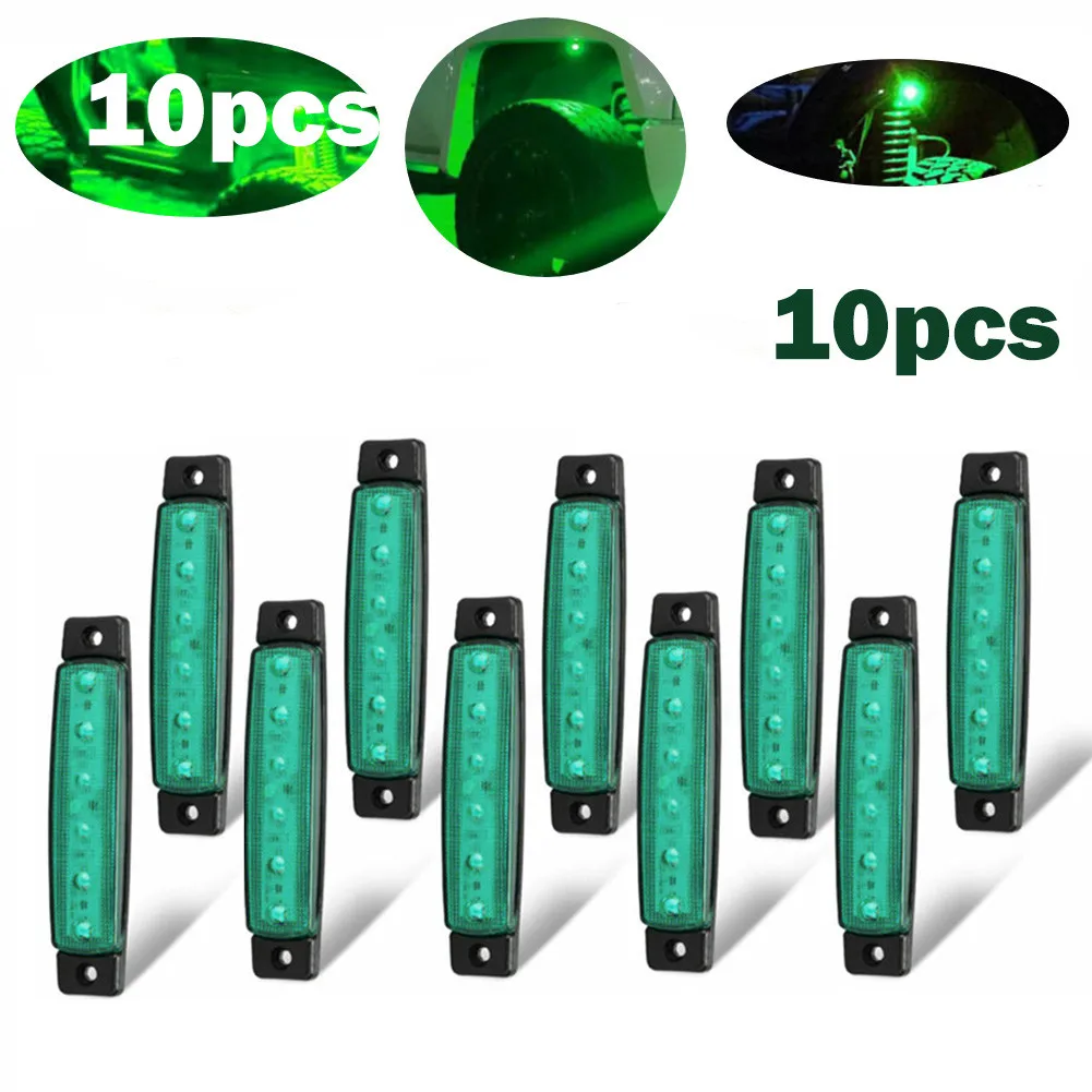

Green Rock Light For JEEP Side Lamp Truck UTV 10pcs Set Fog High Quality New