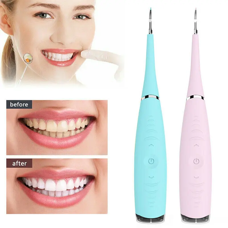 Electric Ultrasonic Sonic Dental Scaler Tooth Calculus Remover Cleaner Tooth Stains Tartar Tool Tartar Whiten Teeth Cleaner