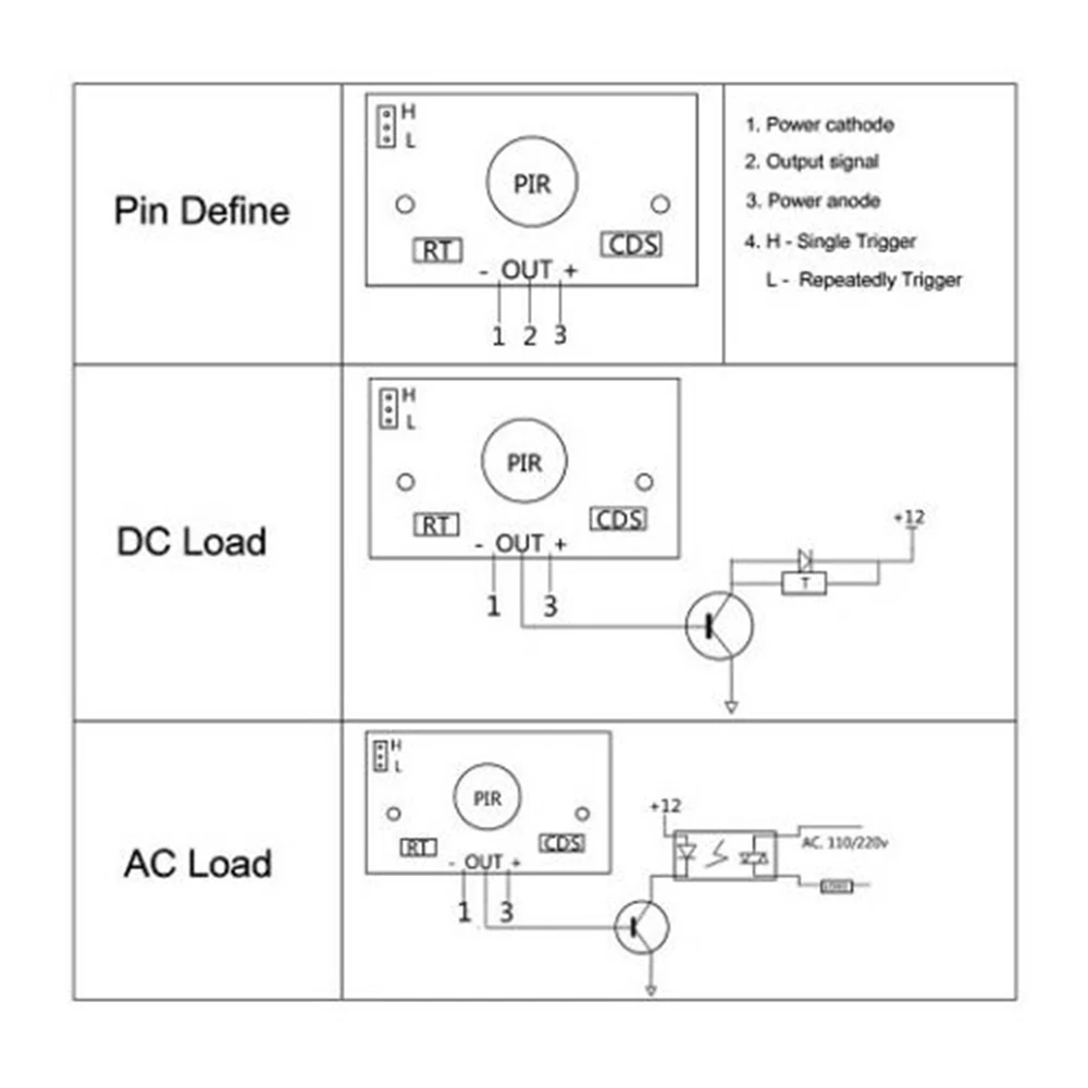 5 шт. HC-SR501Adjust ИК пироэлектрический инфракрасный Мини PIR модуль датчик движения Детектор модульный кронштейн для arduino