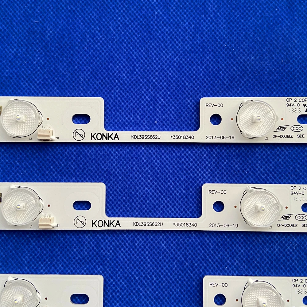 10 шт. светодиодная подсветка для Konka 39 дюймов KDL39SS662U 35018339 40 KDL40SS662U 35019864 327 мм | Лампы