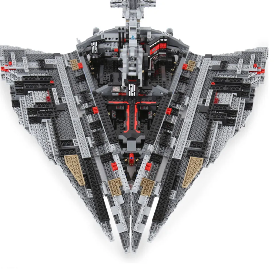 

10901 Star Model Destroyer Set Compatible 75190 Building Block Bricks Wars Development Toys Children Gift
