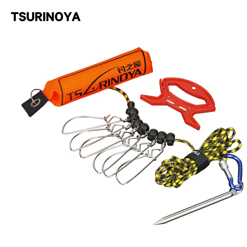 Рыболовные инструменты TSURINOYA аксессуары ремень из нержавеющей стали с рыбьим