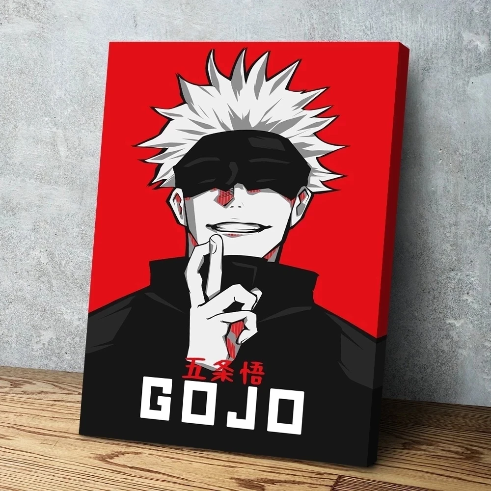 

Painting Wall Art Prints Jujutsu Kaisen Poster Home Decoration Canvas Modular Japanese Animation Pictures No Frame For Corridor