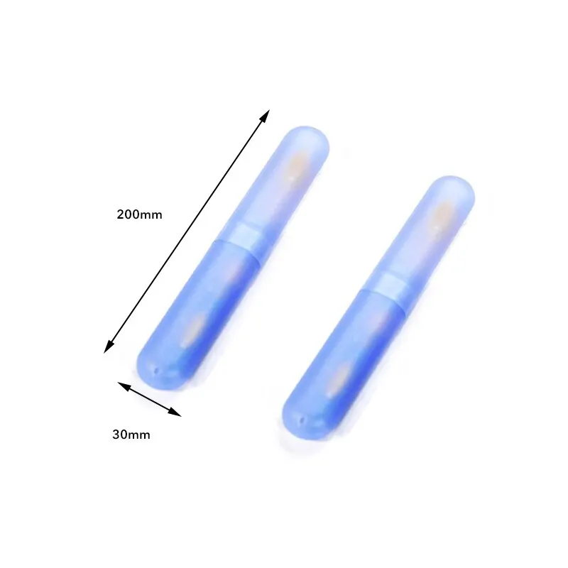 2 шт. портативный пылезащитный чехол для зубной щетки бытовой путешествия