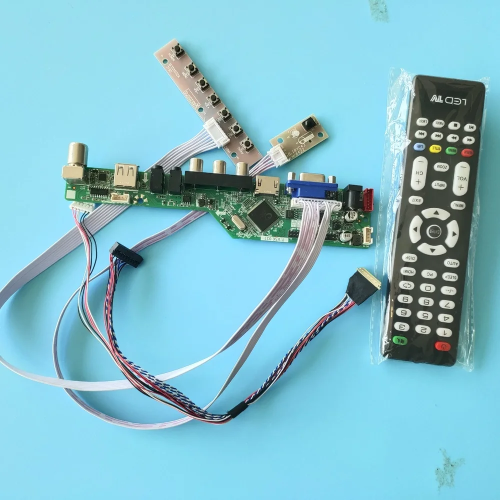 

kit for LP156WHB(TL)(A2) 1366X768 Controller board driver TV AV 40pin LVDS LCD LED 15.6" HDMI USB Screen panel remote VGA