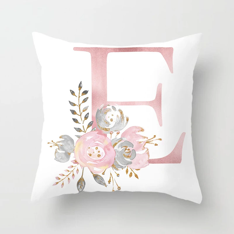 

Cushion Cover Decorative For Sofa Cover Case Seat Car Home Decor Throw Pillowcase Decoration Home Free combination of letters