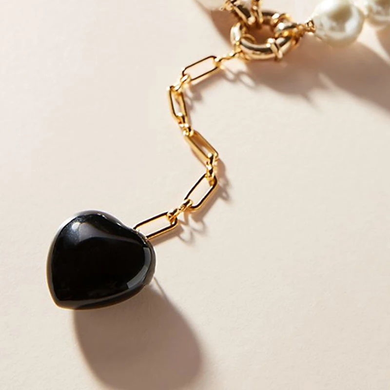 Богемная мода стиль 2020 оптовая продажа винтажный кулон в форме сердца ошейник