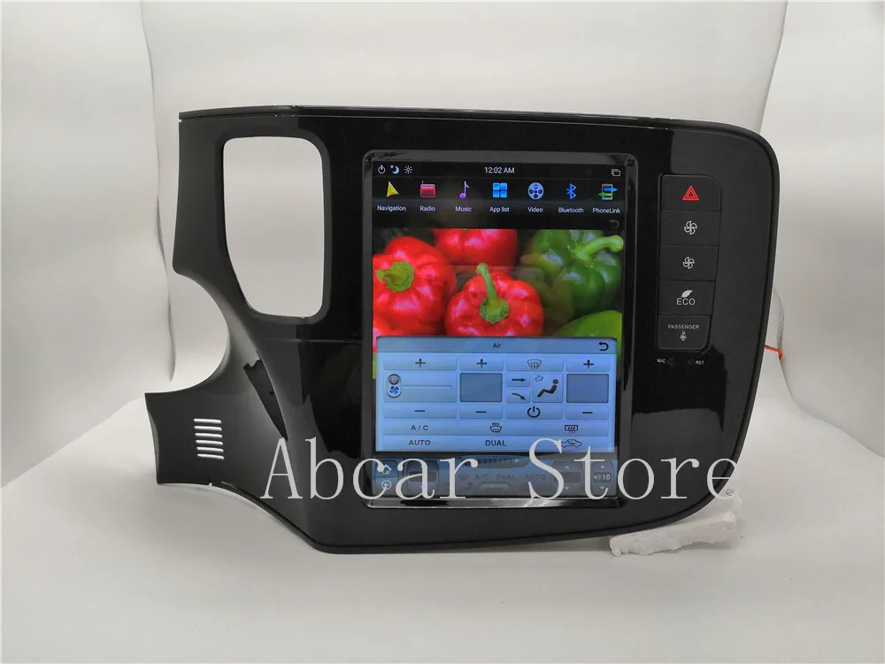 10 4 ''Tesla style Android 9 0 автомобильный dvd плеер GPS навигация для Mitsubishi Outlander Lancer 2014 2017