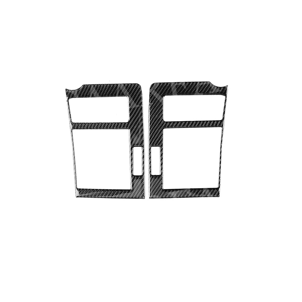 2 шт. декоративные наклейки из углеродного волокна для приборной панели