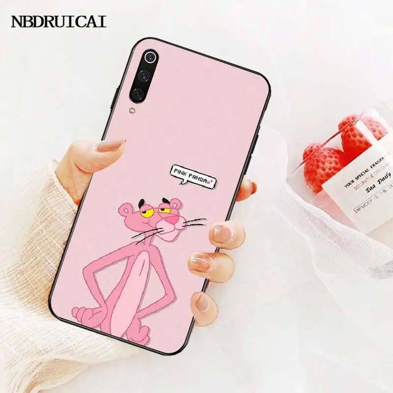 PENGHUWAN lovely Pink Panther DIY Luxury Phone Case for Redmi Note 8 8A 7 6 6A 5 5A 4 4X 4A Go Pro Plus Prime | Мобильные телефоны