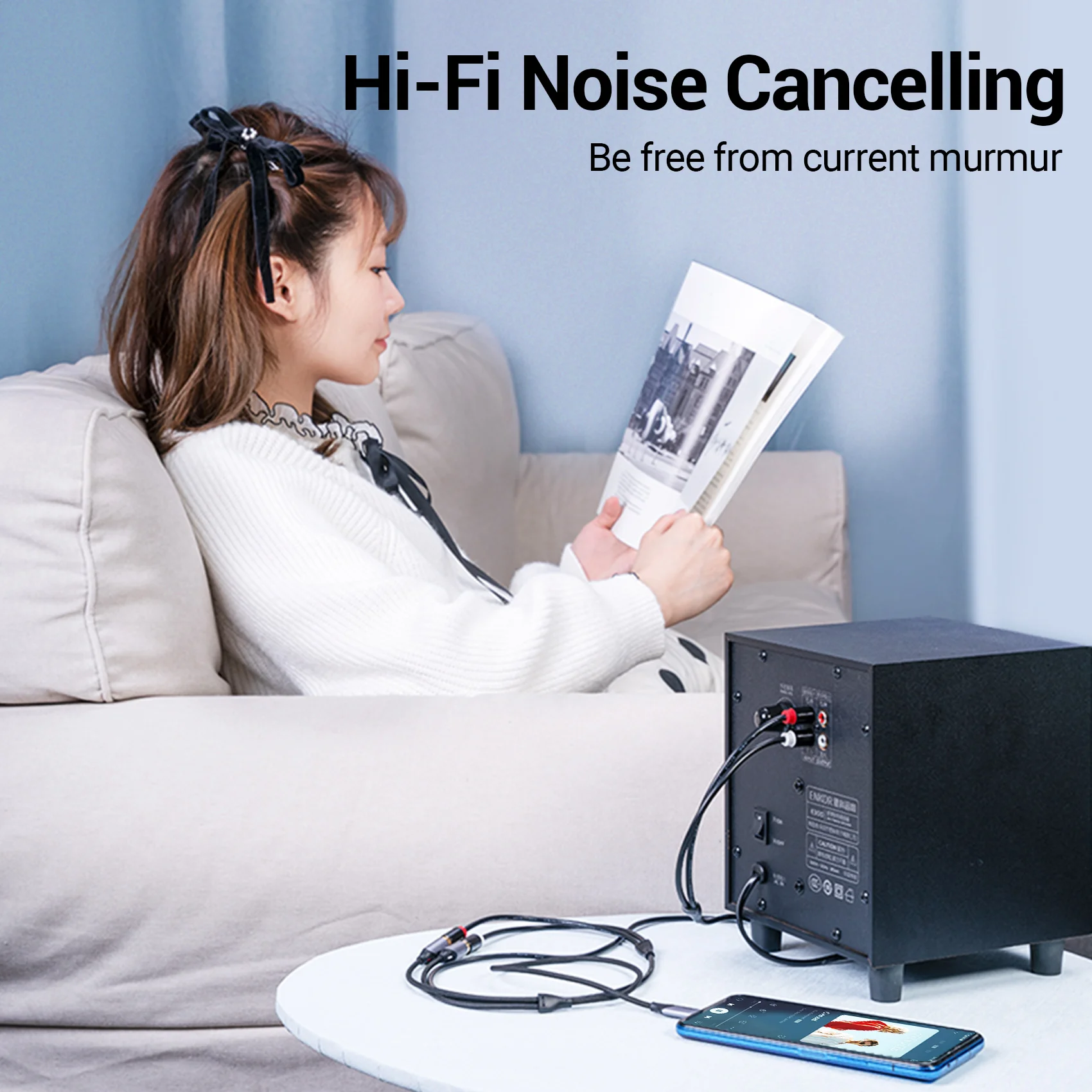 vention usb c к rca аудио кабель тип c папа 2 rca