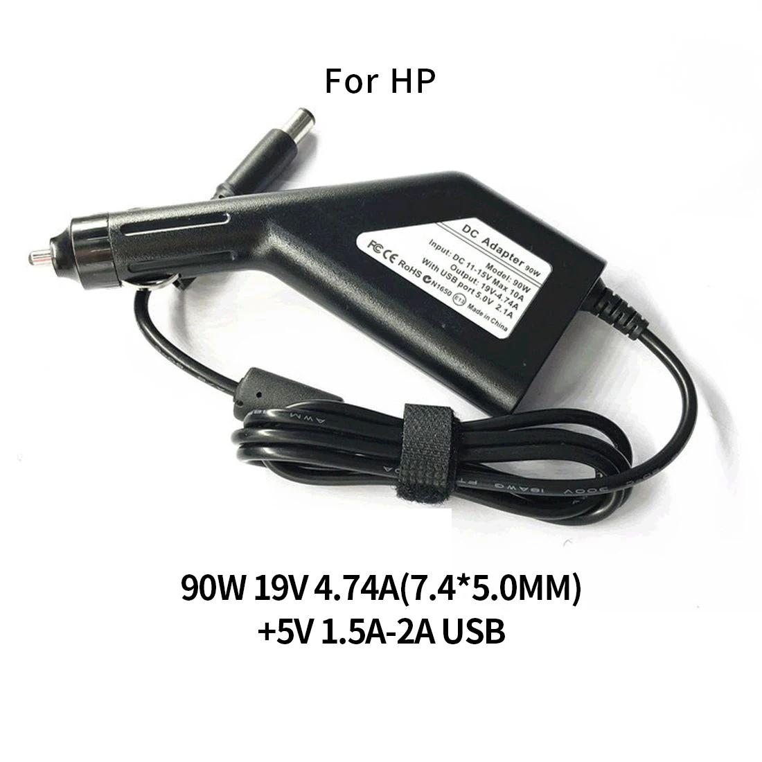 1x90W 65W 45W 19V 20V ноутбук Автомобильное зарядное устройство USB DC AC портативный блок