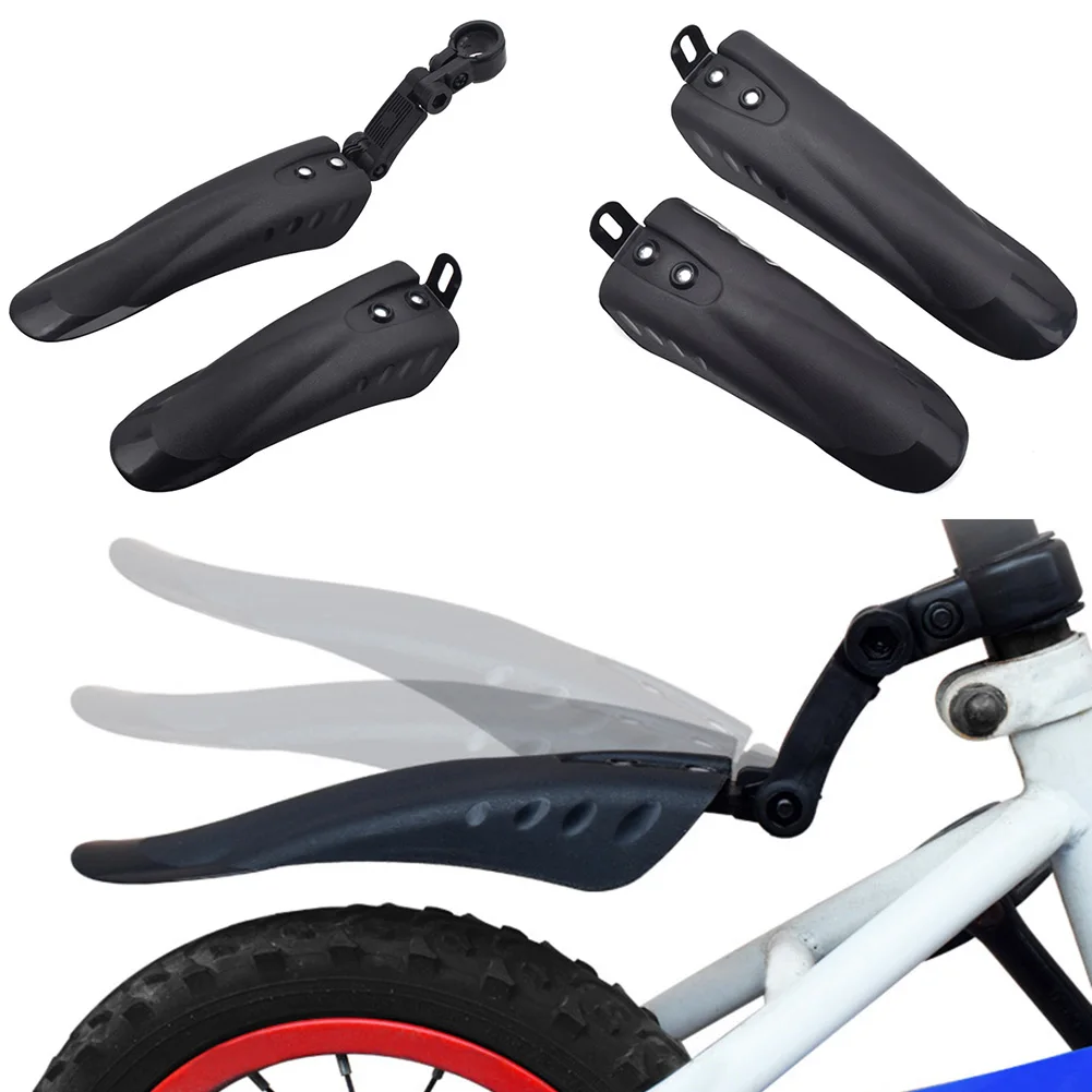 

1 Set Kids Bike Mudguards Front Rear Tackle Children Bike Kids Parts Universal Wings MTB Bike Protection For 12/14