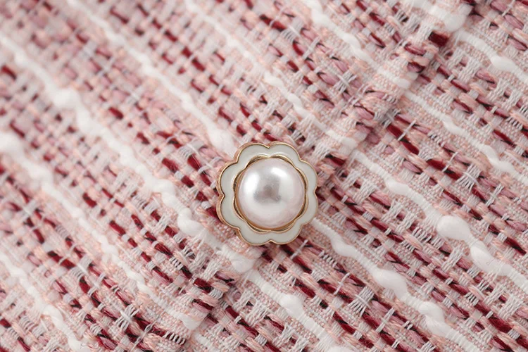 Платье для девочек осеннее платье с круглым воротником и цветочной аппликацией