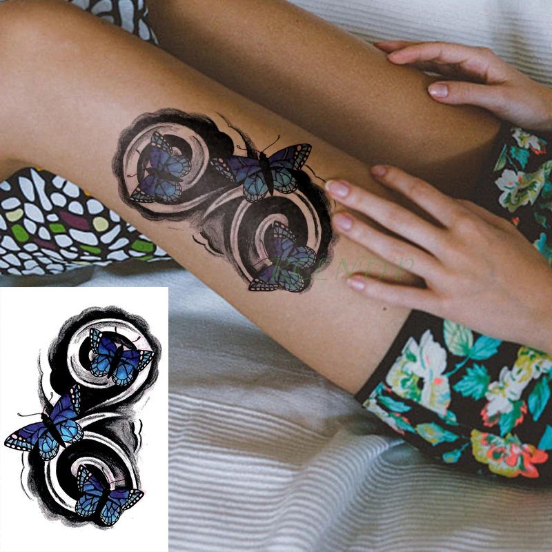 

Waterproof Temporary Tattoo Stickers butterfly insect animal Fake Tatto Flash Tatoo Body Art tattoos for Girl Women Men kid