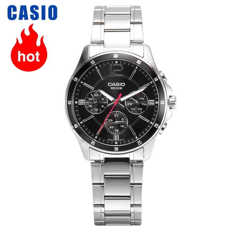 

Casio watch men's business casual pointer series quartz men's watches MTP-1374D-1A