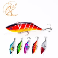 thritop fishing lure hard bait 7 5cm 9 5ghigh quality 5 various colors for option tp024 professional vib bait fishing tools
