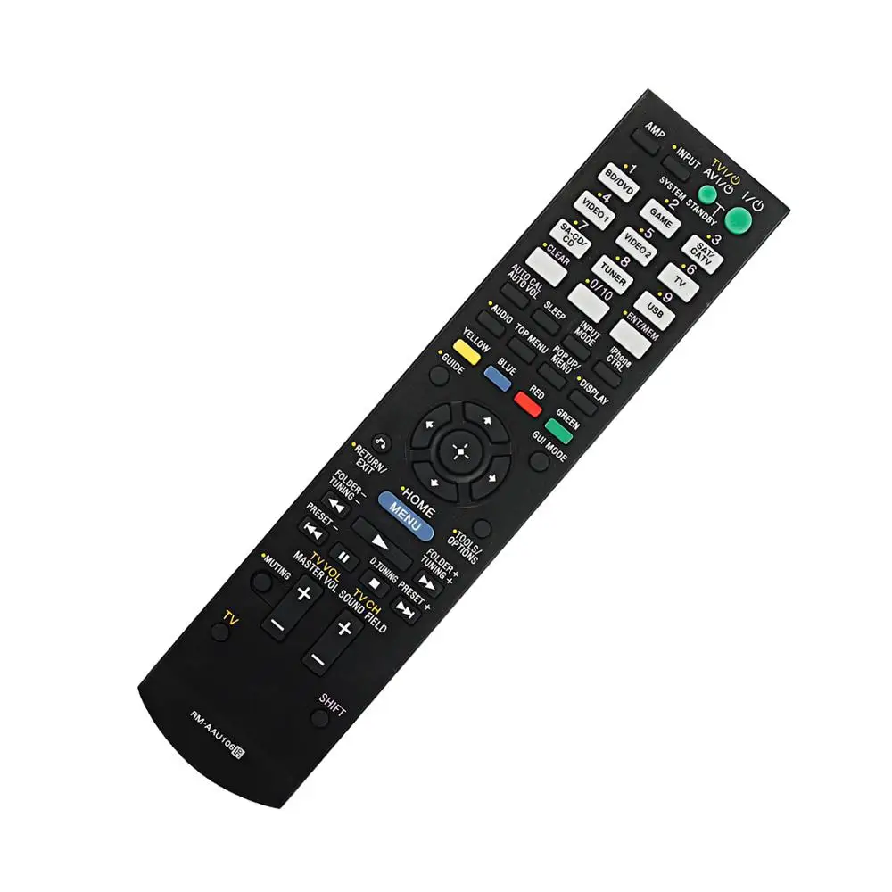Пульт дистанционного управления подходит для sony tv AV система аудио усилитель мощности RM-AAU106 контроллер
