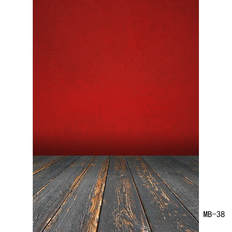 

Vintage Gradient Solid Color Photography Backdrops Props Brick Wall Wooden Floor Baby Portrait Photo Backgrounds 210125MB-30
