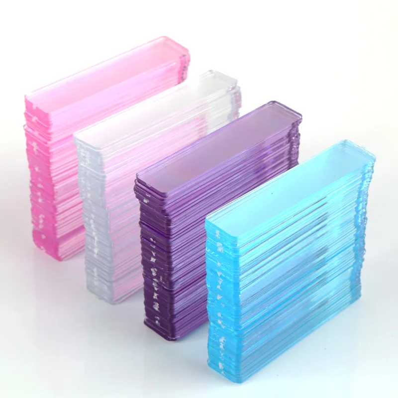 4 color 50pcspack false nail tips nail art display stand acrylic gel polish holder strip manicure practice showing tools free global shipping