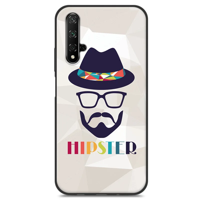 Для huawei Nova 5T чехол 3D рельефная живопись ТПУ Мягкая задняя крышка чехол мультфильм силиконовая защитная оболочка для huawei Nova 5T# KO