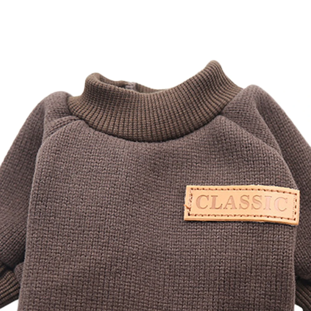 Зимняя теплая вязаная одежда для маленьких собак щенков кошек чихуахуа мягкий