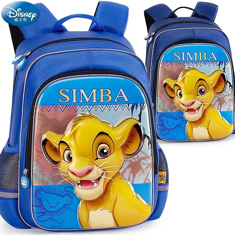 Подлинный Дисней Король Лев Simba 35-38 см школьный рюкзак для детей, мальчиков и девочек мультфильм Король Лев школьная милая сумка Детская игрушка подарок на день рождения