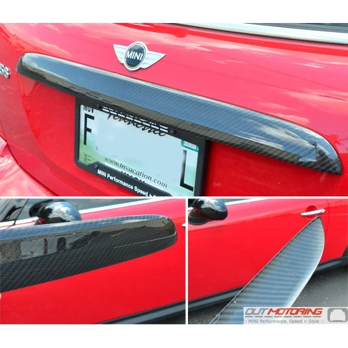 Крыло багажника из углеродного волокна для Mini Cooper S R50 R52 R53 крышка отделка |