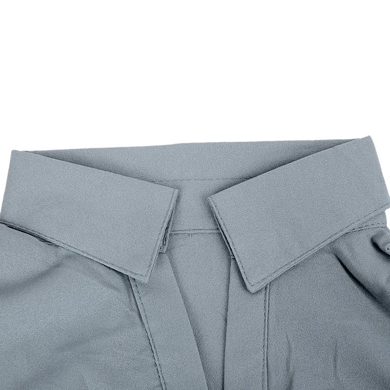 

SHUJIN 2018 Hot Women Long Sleeve Long Shirt Loose Irregular Hem Solid Colors Blouses and Shirts Women Plus Size 5XL Tops