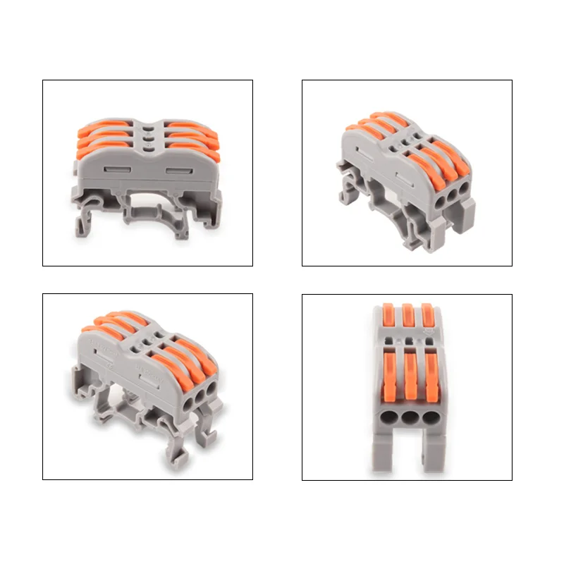 5 шт. быстрая Din Rail Тип провод соединительного терминала блок вместо UK2.5B