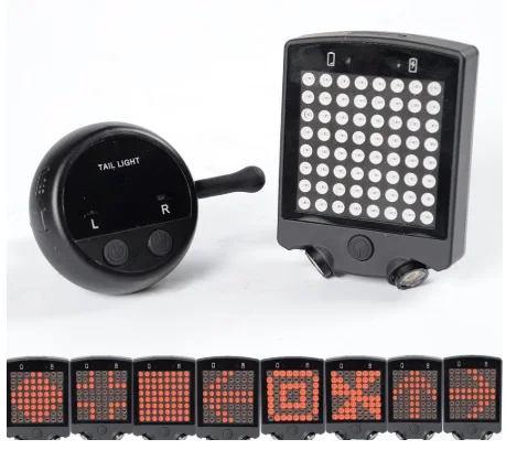 Leadbike лазерный задний фонарь для велосипеда 64 светодиодный USB Перезаряжаемый стоп