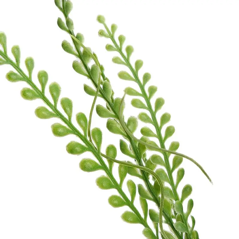 Новые зеленые растения, посаженные в горшки, декоративные материалы папоротника, распыление цветов пластиковая имитация травы фальшивая.