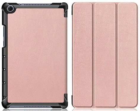 Чехол для huawei mediapad M5 Lite 8,0 JDN2-W09 JDN2-AL00 стоячая таблетница чехол для huawei mediapad m5 lite 8 дюймов Чехол+ пленка+ ручка - Цвет: PC-RoseGold
