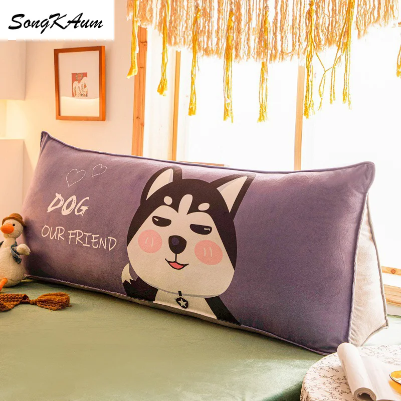 SongKAum моющиеся милые Мультяшные детские длинные прикроватные подушки в