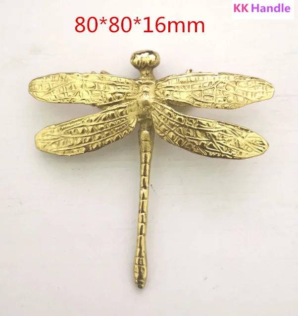 В форме стрекозы/латунные ручки для шкафа|Ручки шкафа| |