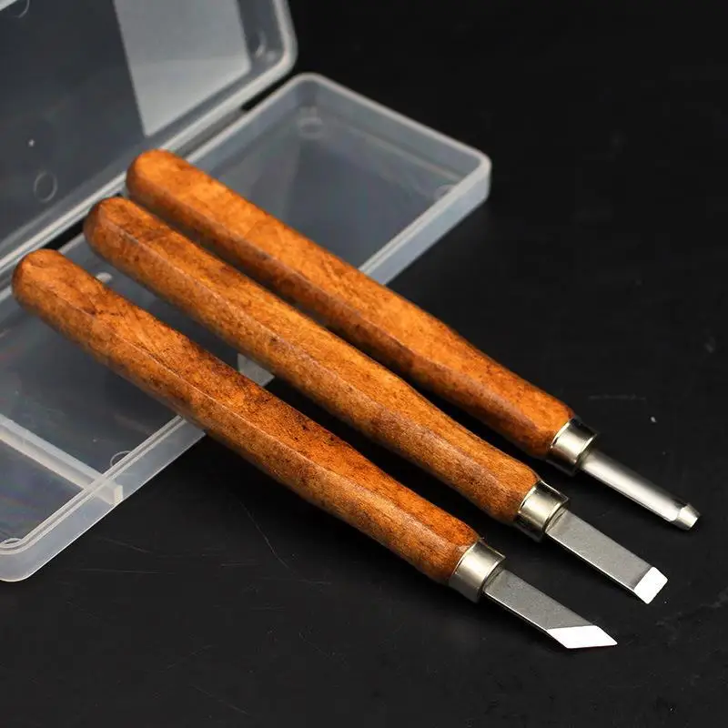 

Professional Wood Carving Chisel Knife Hand Tool Set For Basic Detailed Carving Woodworkers Gouges Handmade Knife Tool Set