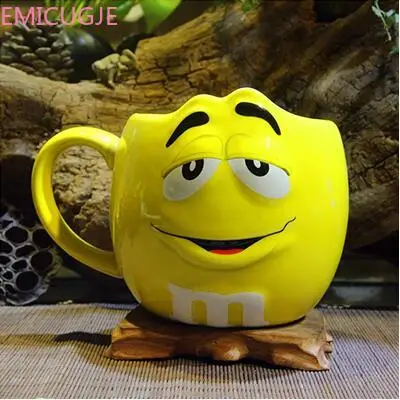 Чаша с блюдцем для воды чаша чая Oatmea инструмент милые M &amp M's MM кофейные и
