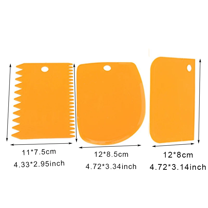 3 шт. многофункциональная лопатка для торта инструменты выпечки кондитерских
