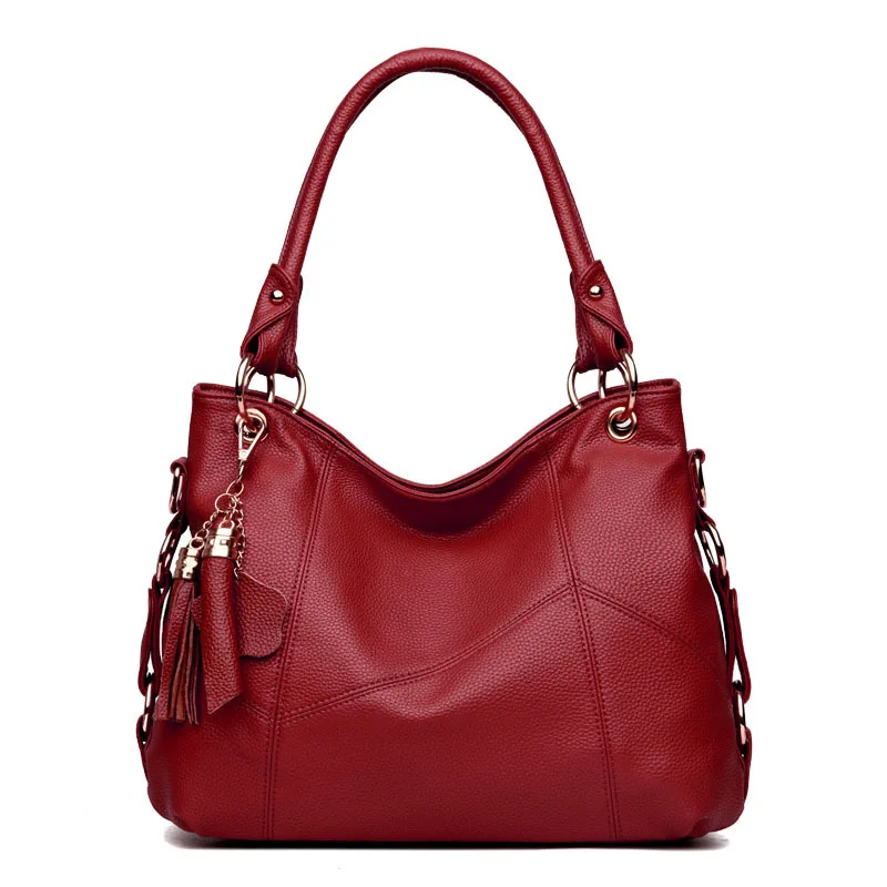 2020 Vintage Women Soft Leather Handbags Female Messenger Bags Designer Crossbody Bag Ladies Tote Sac Main Femme Shoulder Bag