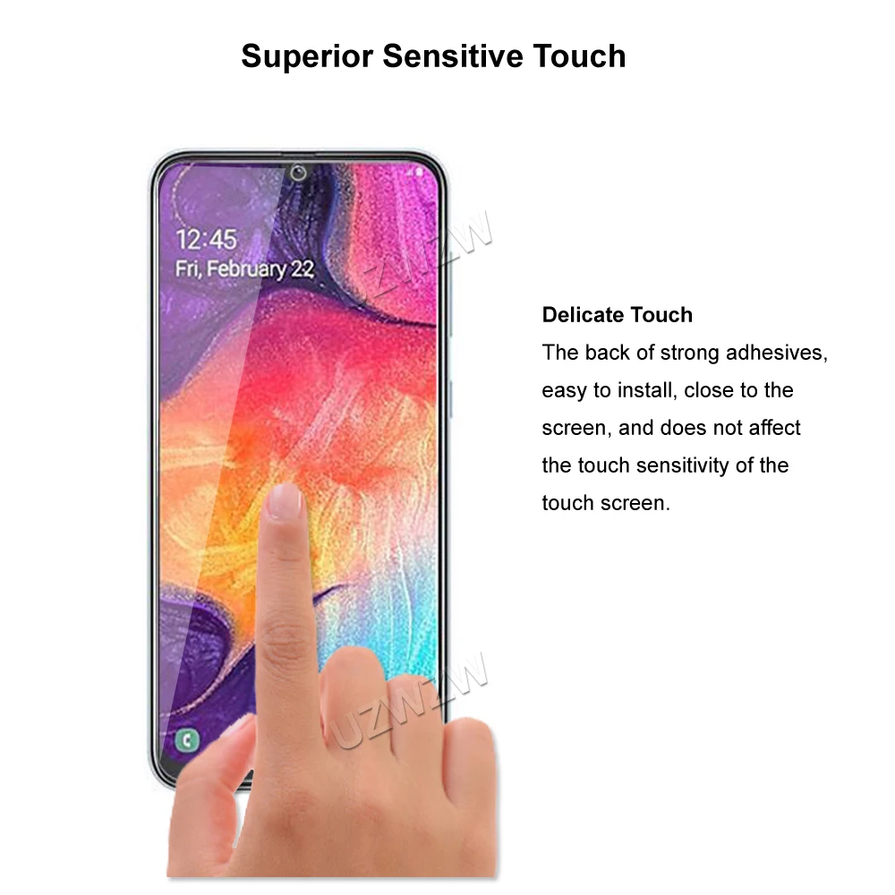 For Samsung Galaxy A50 A50s 2.5D 0.26mm Premium Tempered Glass Screen Protectors Protective Guard Film HD Clear | Мобильные телефоны