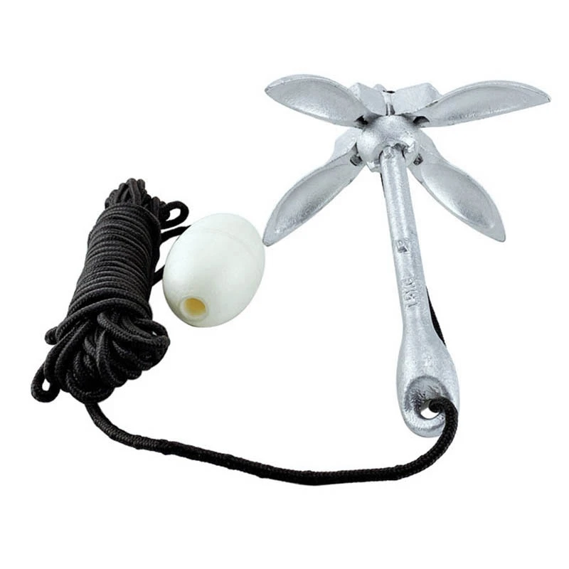 

Якорь для байдарки, морской планер, складной якорь для каноэ, Джона, лодки, ГИДРОЦИКЛ, лопастная доска, складной якорь для байдарки