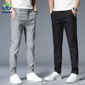 Casual Classic Style Brand Trousers