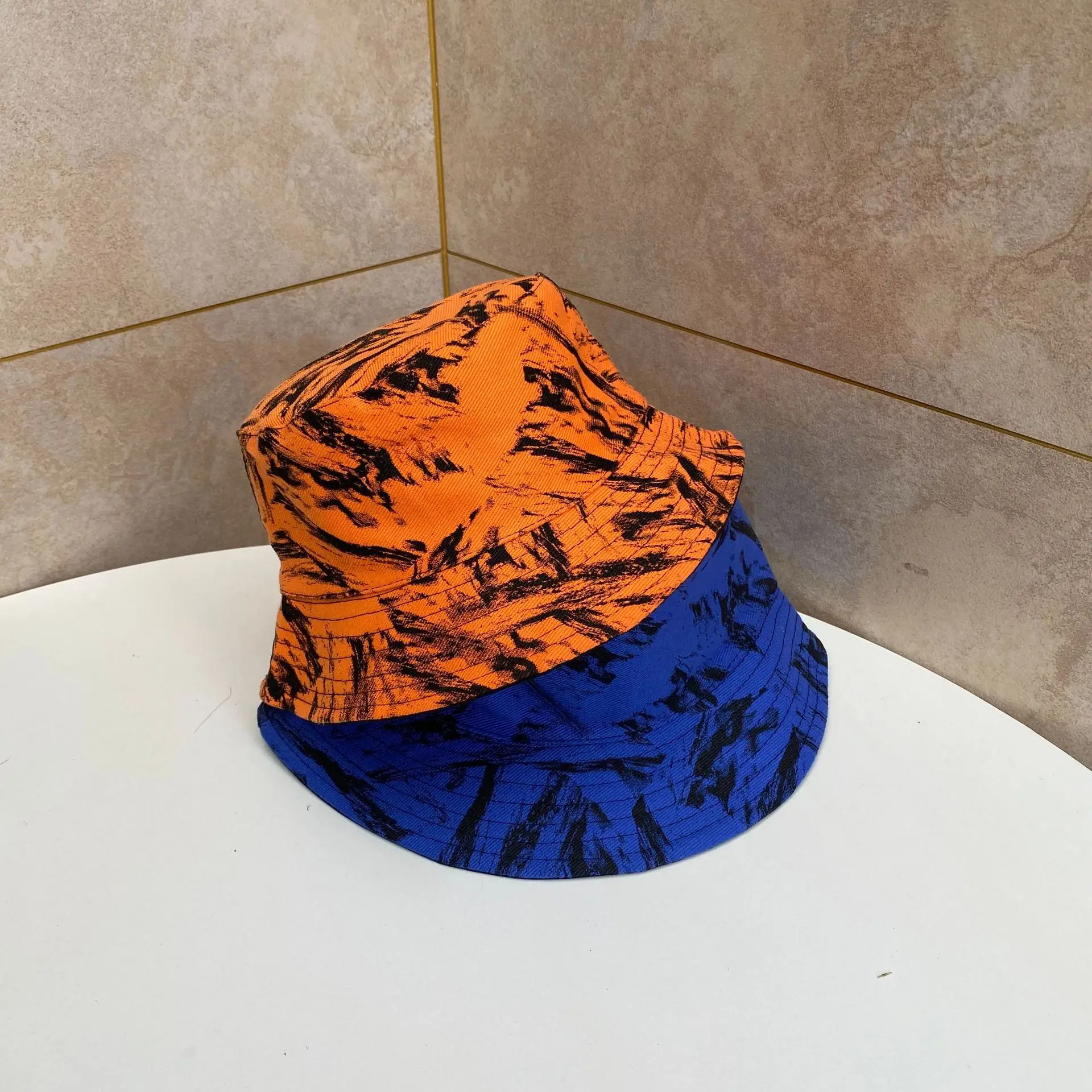 

Шапка Рыбацкая, женская, мужская, двухсторонняя, с принтом тай-дай