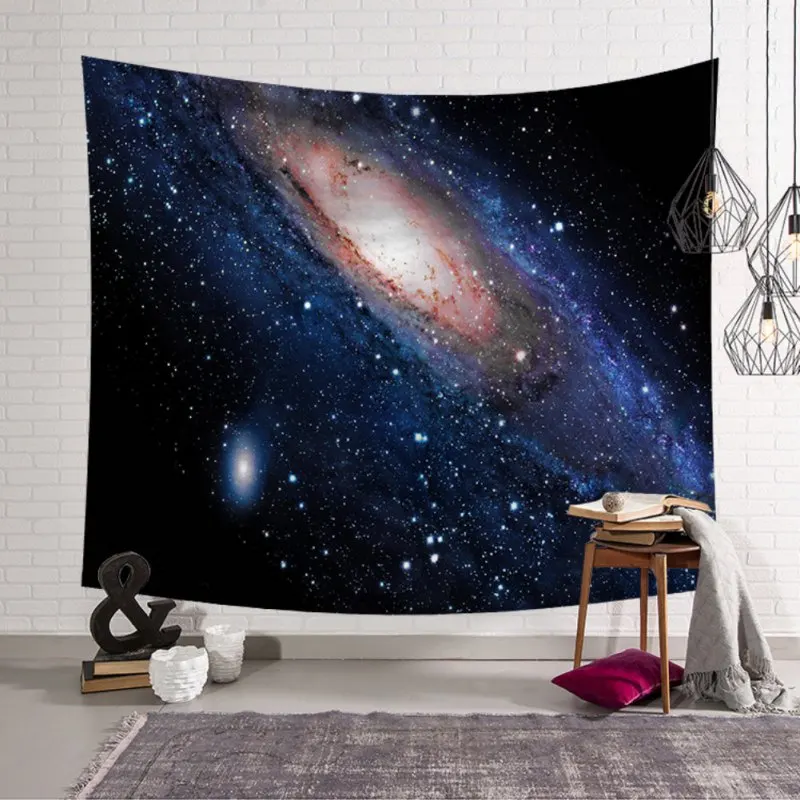 Настенный Гобелен 3D домашний декор с изображением планеты фон настенная ткань