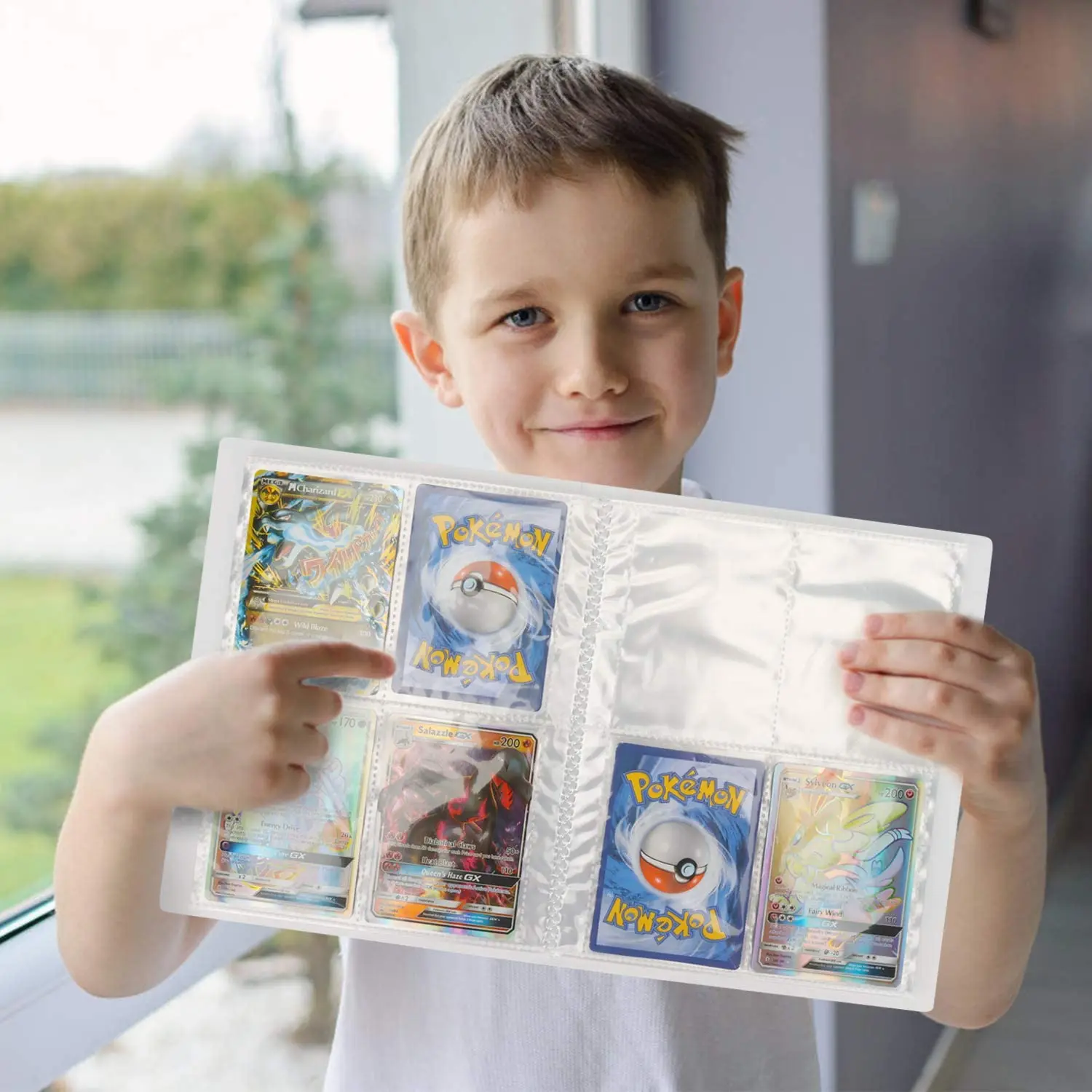 

240Pcs Album Pokemon Cards Collection Book Holder Pokmon Binder Anime Trading Game Card Folder Best Selling Kid Toy Kawaii Gift