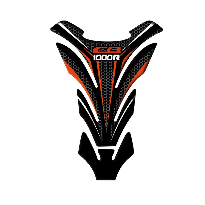 3D Carbon-look Motorcycle Tank Pad Protector Decal Stickers Case for Honda Hornet CB1000R | Автомобили и мотоциклы